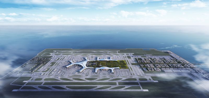Tiongkok sedang membangun bandara pulau buatan terbesar di dunia | berita