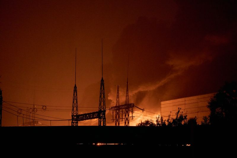 Ukraina mengatakan serangan �besar-besaran� Rusia menargetkan infrastruktur energi | berita