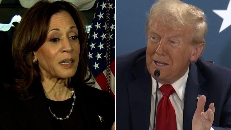Video: Donald Trump membalas setelah Kamala Harris mempertanyakan tingkat energinya dalam kampanye | Politik berita