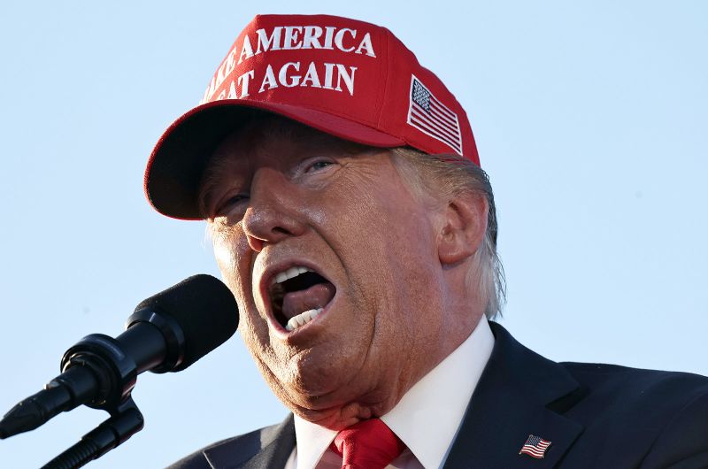 Video: Trump tampaknya dicela pada rapat umum di California. Dengarkan bagaimana tanggapannya | Politik berita