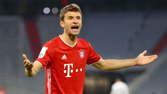 Jadi Pengangguran, Thomas Muller Jawab Kemungkinan Bela Manchester United - Bola berita69.org