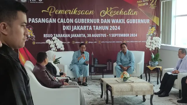 Jalani Tes Kesehatan mental untuk Pilkada Jakarta, Pramono Izin Tak Bisa Dampingi Kegiatan Jokowi - Pemilu berita69.org