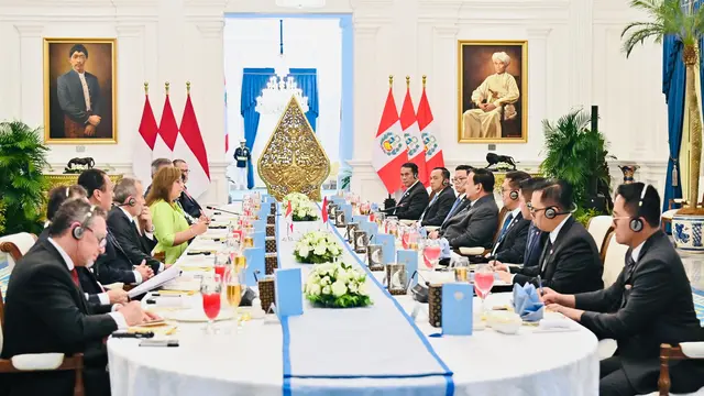Jamuan Spesial Prabowo untuk Presiden Peru di Istana: Selada Ayam Bali hingga Gulai Barramundi - News berita69.org