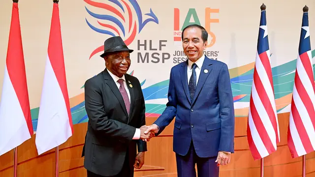 Jokowi Bertemu Presiden Liberia di Bali, Ini yang Dibahas - News berita69.org
