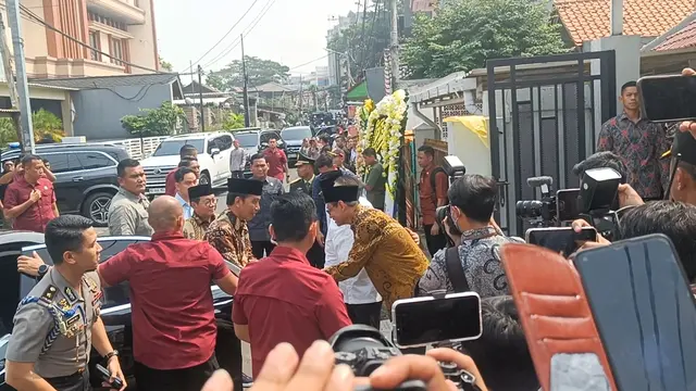 Jokowi dan Gibran Melayat ke Rumah Duka Hamzah Haz - News berita69.org