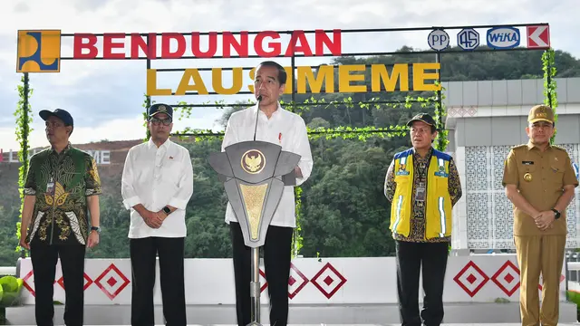 Jokowi Resmikan Bendungan Lausimeme Senilai Rp 1,76 Triliun: Kurangi Banjir di Medan - News berita69.org