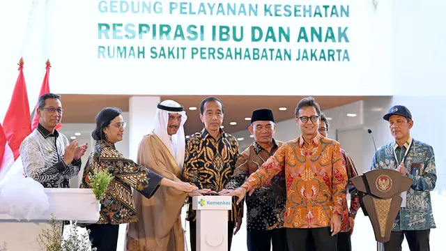 Jokowi Resmikan Gedung Respirasi Ibu dan Anak di RS Persahabatan Jakarta - News berita69.org