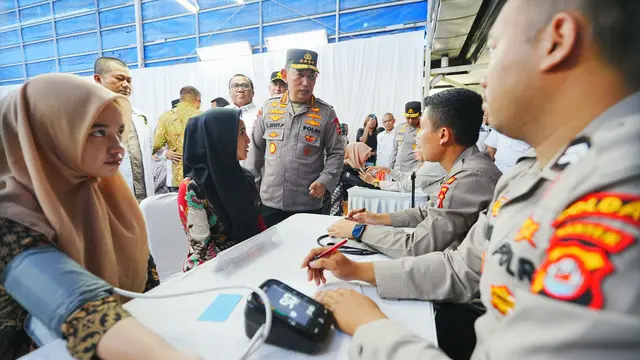 Kapolri Hadiri Bakti Kesejahteraan dan Donor Darah Buruh KSPSI - News berita69.org