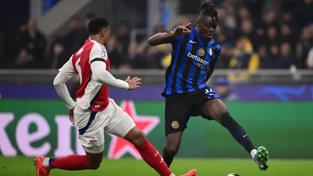 Klasemen Liga Champions 2024/2025: Inter Milan Tempel Ketat Liverpool, Arsenal Tercecer di Papan Tengah - Bola berita69.org