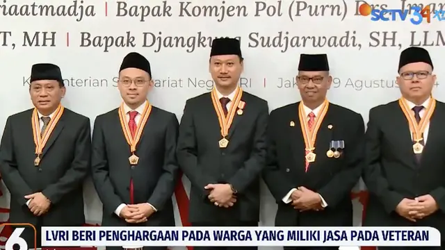 Komut Emtek Eddy Sariaatmadja dan Dirut Indosiar Imam Sudjarwo Terima Penghargaan Bintang LVRI - News berita69.org