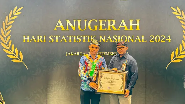 Kota Tarakan Terima Penghargaan Desa Cantik Terbaik dari BPS di Hari Statistik Nasional 2024 - News berita69.org