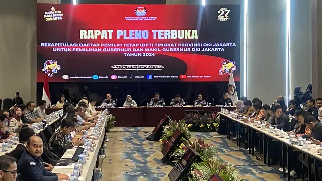 KPU DKI Tetapkan DPT Pilgub Jakarta Capai 8.214.007 Pemilih - Pemilu berita69.org