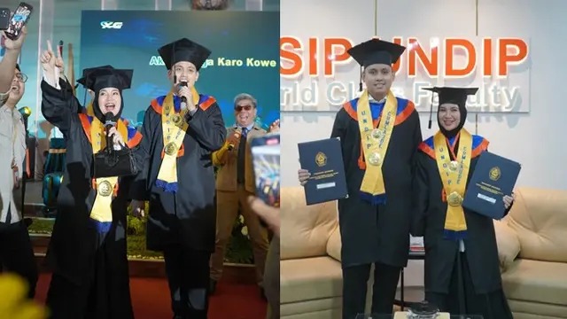 Kuliah Satu Kelas, Ini 7 Potret Chacha Frederica dan Suami Wisuda S2 Bareng - Hot berita69.org