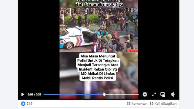 Kumpulan Hoaks Mencatut Nama Brimob, Waspada Provokasi - Cek Fakta berita69.org
