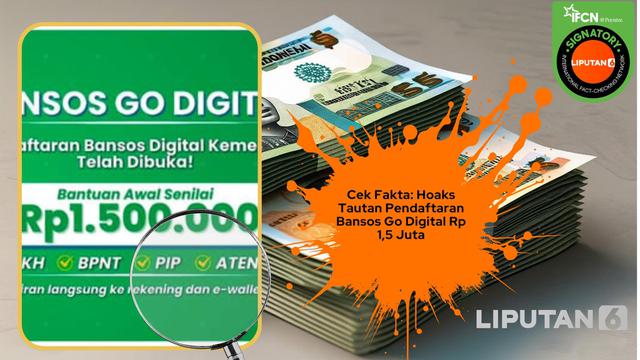 Kumpulan Hoaks soal Bansos Digital yang Beredar di Medsos, Cek Faktanya - Cek Fakta berita69.org