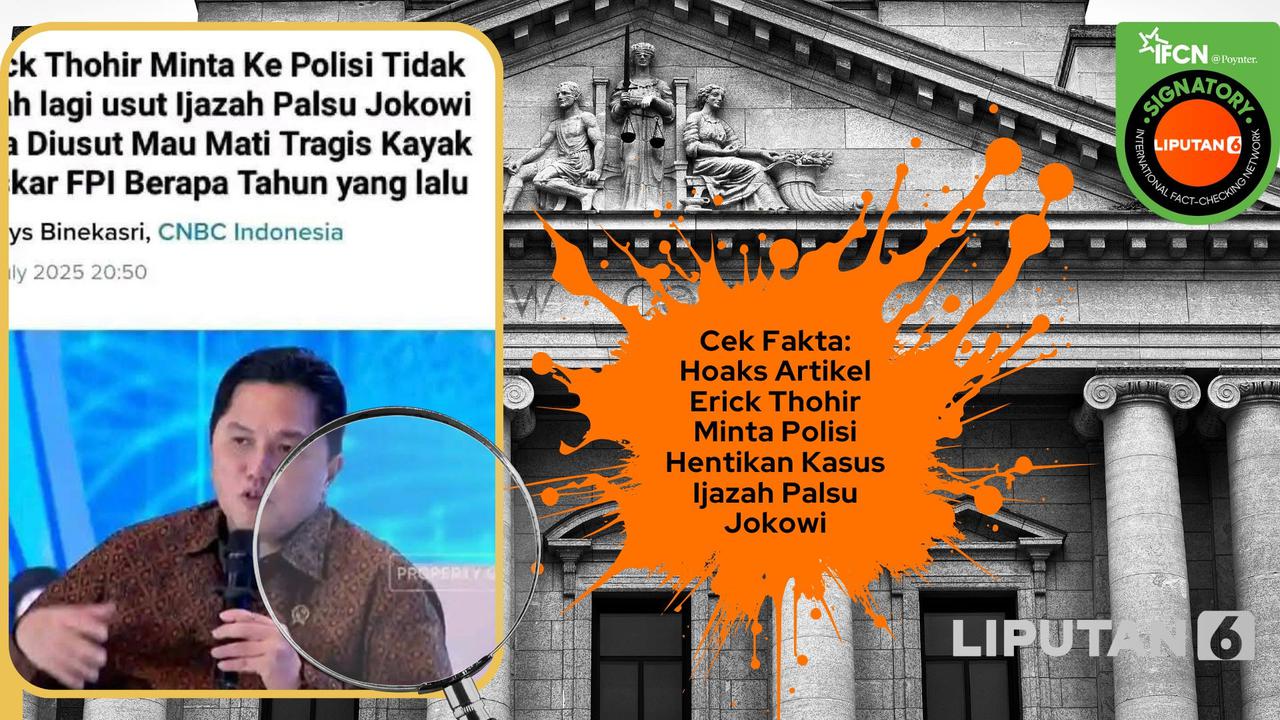 Kumpulan Hoaks Terkait Ijazah Palsu, Simak Faktanya