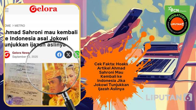 Kumpulan Hoaks yang Dikaitkan dengan Kasus Ijazah Palsu, Simak Faktanya - Cek Fakta berita69.org