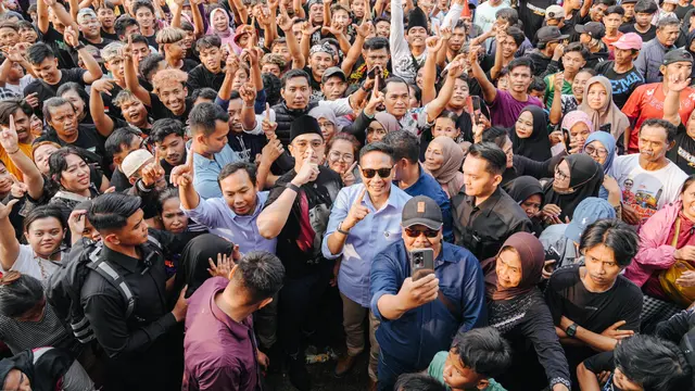 Kunjungi Pasar Rakyat Malang, Kaesang Pangarep: Saya Bukan Mau Kampanye - Pemilu berita69.org