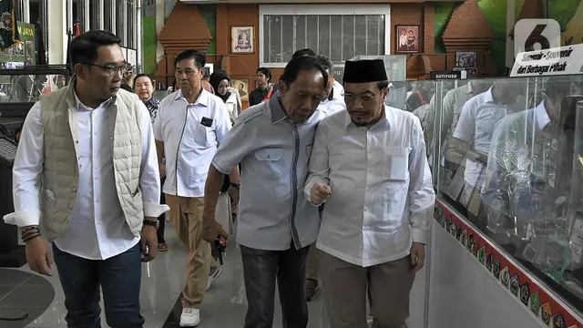 Kunjungi Sutiyoso, Ridwan Kamil-Suswono Berjanji Akan Perluas Program yang Sudah Ada di Jakarta - Pemilu berita69.org