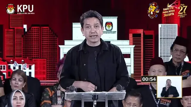 Momen Kun Wardana Tampil Percaya Diri pada Hari Pilkada Jakarta 2024, Datang ke TPS Bareng Istri dan Klaim Lumbung Suaranya Banyak - Hot berita69.org