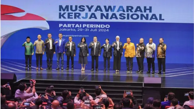 Mukernas Perindo, Hary Tanoesoedibjo Berikan 60 Rekomendasi Cakada di Pilkada 2024 - Pemilu berita69.org