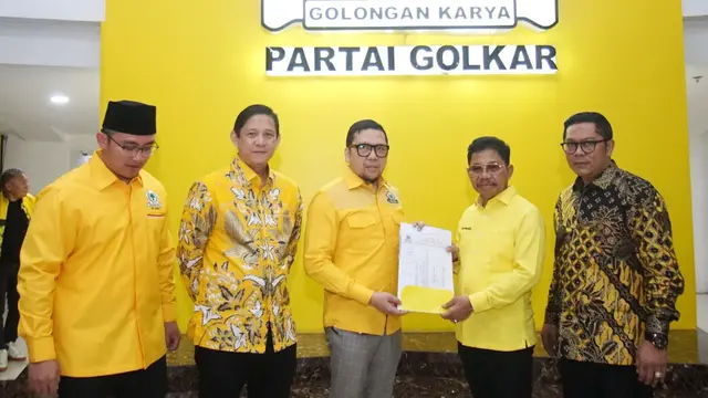 Partai Golkar Beri Rekomendasi kepada Sachrudin-Maryono di Pilkada Kota Tangerang - Pemilu berita69.org