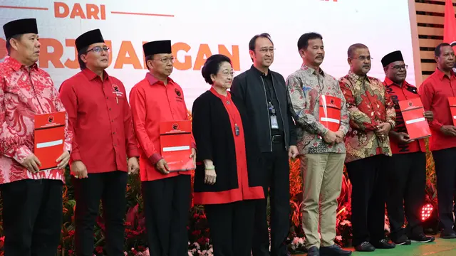 PDIP Umumkan 6 Calon Gubernur-Cawagub, Ada Bali Hingga Papua Selatan - Pemilu berita69.org