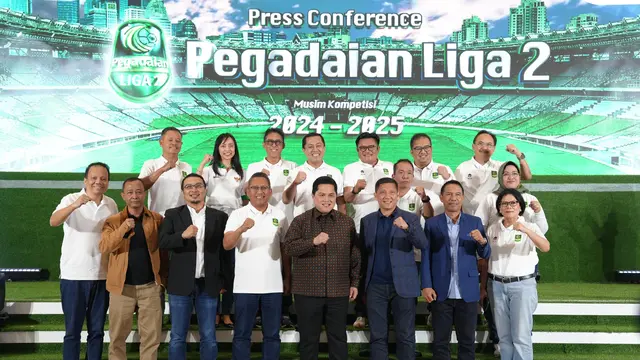Pegadaian Jadi Sponsor Utama di Gelaran Sepakbola Liga 2, Erick Thohir Beri Apresiasi - Bola berita69.org
