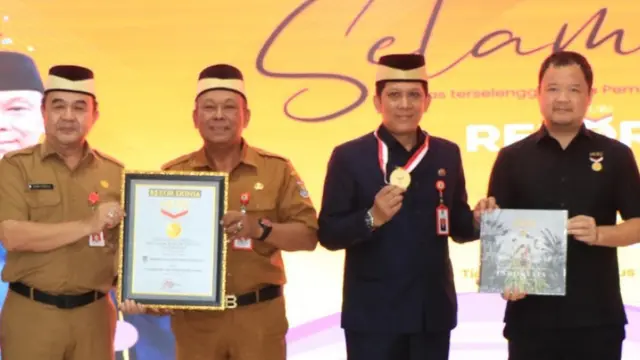 Pemkab Tangerang Cetak Rekor MURI Lewat Gerakan Tanam Pangan Cepat Panen Terbanyak - News berita69.org