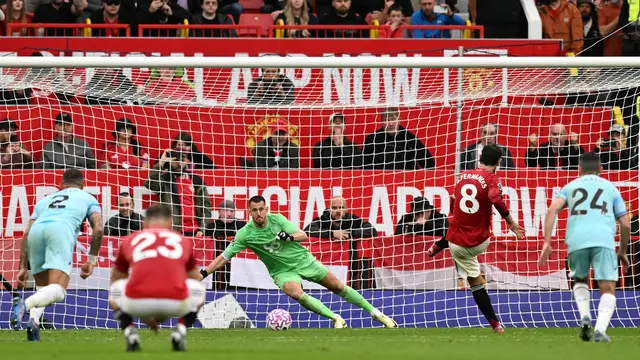 Penalti Menit Akhir Bruno Fernandes Bawa Manchester United Menang Perdana di Liga Inggris 2025/2026 - Bola berita69.org