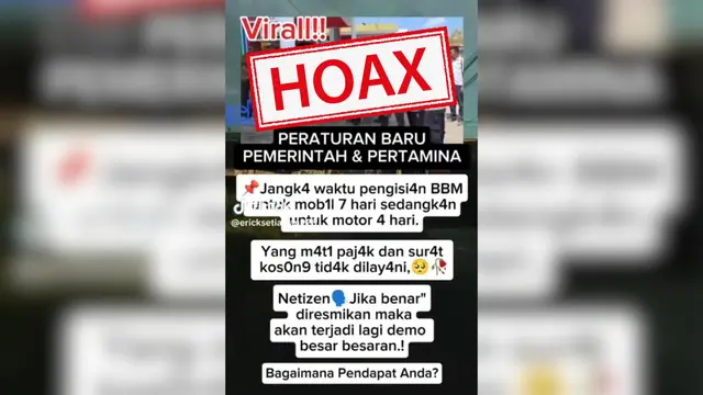 Pertamina Patra Niaga Ajak Konsumen Pastikan Kebenaran Informasi - Cek Fakta berita69.org