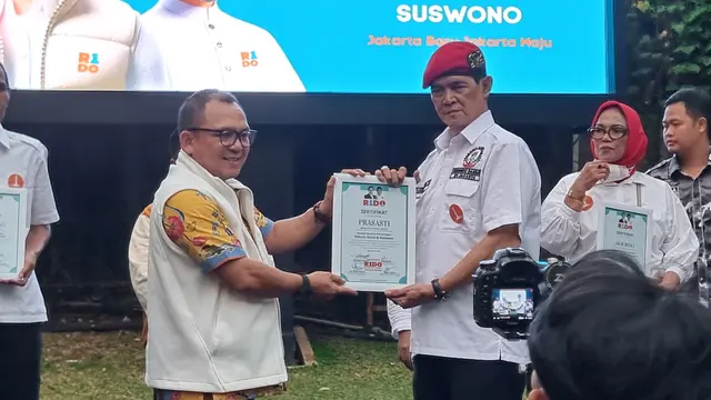 Pilkada Jakarta: Dukungan untuk RIDO Terus Mengalir, Ratusan Komunitas Relawan Antre Deklarasi - Pemilu berita69.org