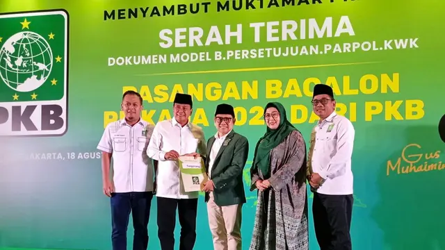 PKB Resmi Usung Maesyal-Intan di Pilkada Kabupetan Tangerang - Pemilu berita69.org