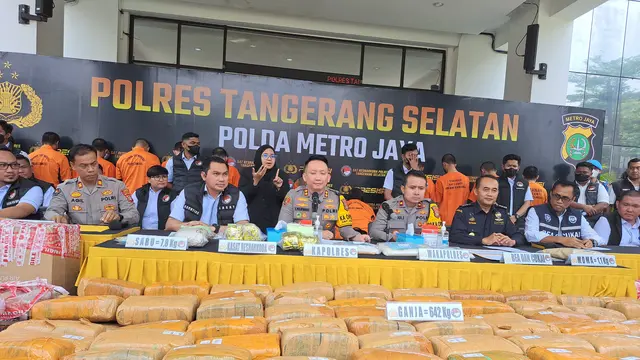 Polisi Amankan 642 Kg Ganja Kering dari Jaringan Pengedar Sumatera-Jawa - News berita69.org