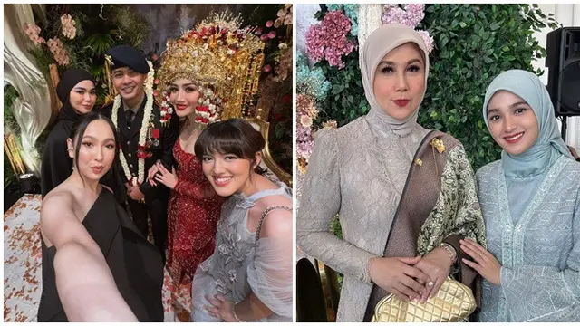Potret 6 Artis Reuni di Pernikahan Febby Rastanty, Lepas Rindu Lama Tak Jumpa - Hot berita69.org