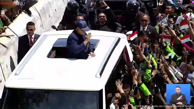 Prabowo Subianto Sapa Masyarakat di Sepanjang Jalan Sudirman-Thamrin - News berita69.org