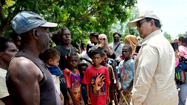 Prabowo Tinjau Infrastruktur jalan Areal Lumbung Pangan di Merauke - News berita69.org