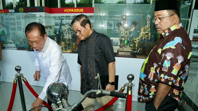 Pramono Anung-Rano Karno Temui Sutiyoso di Museum Bang Yos - Pemilu berita69.org
