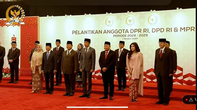Presiden Jokowi Resmikan Keanggotaan DPR RI 2024-2024 - News berita69.org