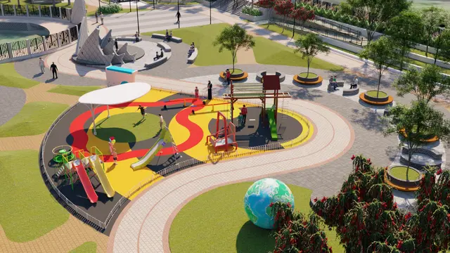 Progres Pembangunan Alun-Alun dan Hutan Kota Depok Tahap Dua Capai 36 Persen - News berita69.org