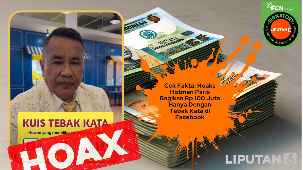 Ragam Hoaks Pengelabuan Catut Nama Hotman Paris, dari Promosi Judi Online hingga Bagi-Bagi Uang