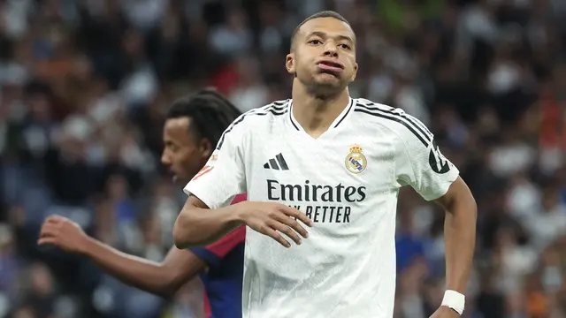 Real Madrid Dipermalukan Barcelona di El Clasico, Performa Kylian Mbappe Dalam Sorotan - Bola berita69.org