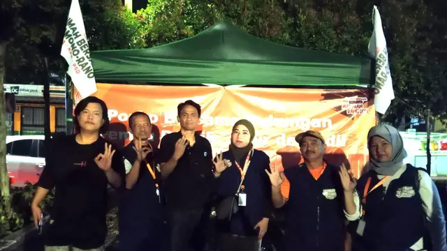 Relawan Pram-Doel Buat Posko Jaga Kotak Suara - Pemilu berita69.org