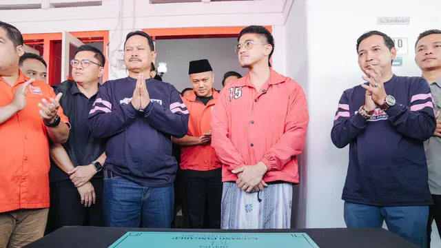 Resmikan Kantor DPD PSI Madiun, Kaesang Ajak Menangkan Pasangan Maidi-Bagus - Pemilu berita69.org