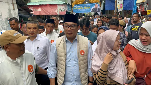 Ridwan Kamil Blusukan di Papanggo Jakarta Utara, Warga Keluhkan Program Bansos PKH - Pemilu berita69.org