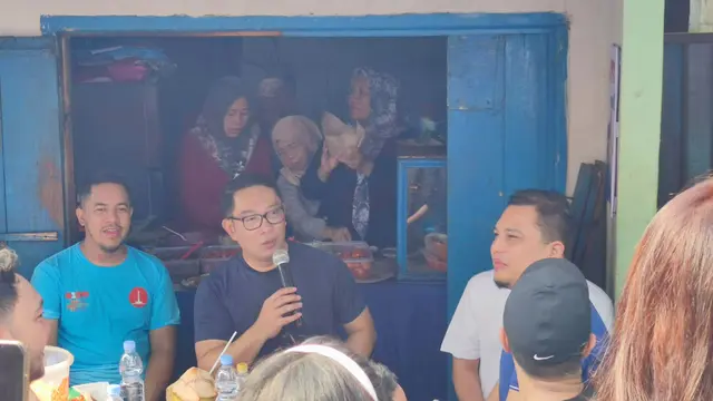 Ridwan Kamil Kampanye di BKT, Ingin Sempurnakan Program Pengerukan Sungai Era Ahok - Pemilu berita69.org