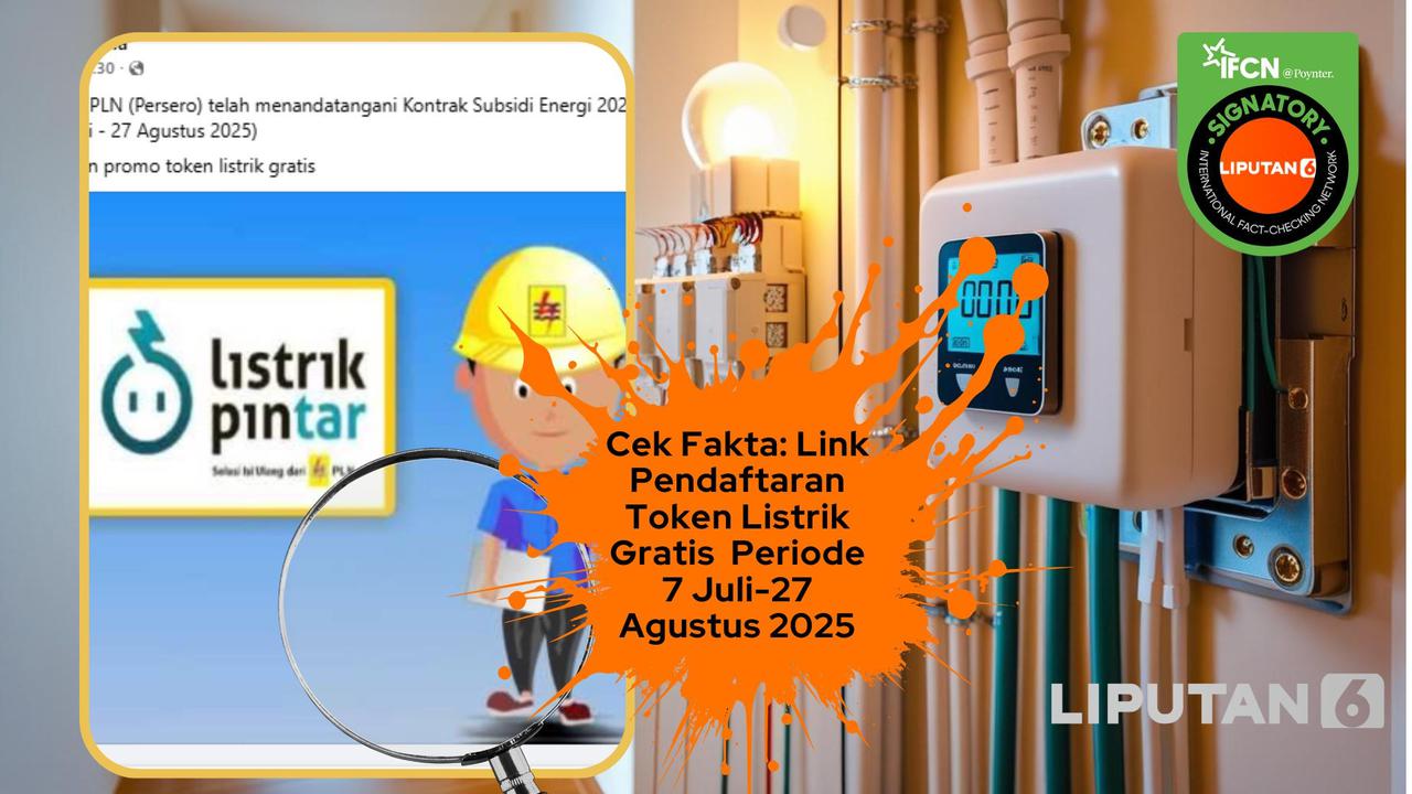 Sederet Hoaks Seputar Token Listrik Gratis dari PLN, Simak Faktanya