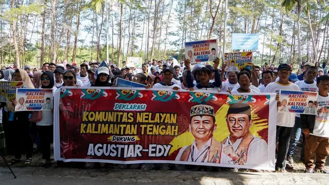 Sepakat Lanjutkan Program Strategis, Komunitas Nelayan Kalteng Optimistis Agustiar-Edy Bawa Kemajuan Nyata - Pemilu berita69.org