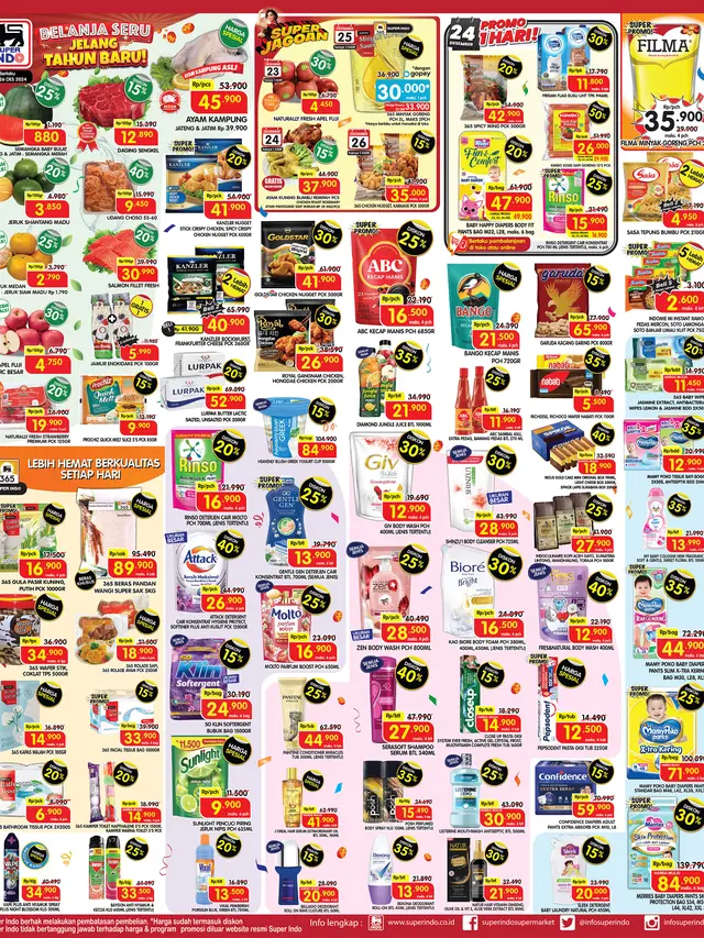 Serbu Promo Superindo Weekday 23-26 Desember 2024, Akhir Tahun Makin Hemat - Hot berita69.org