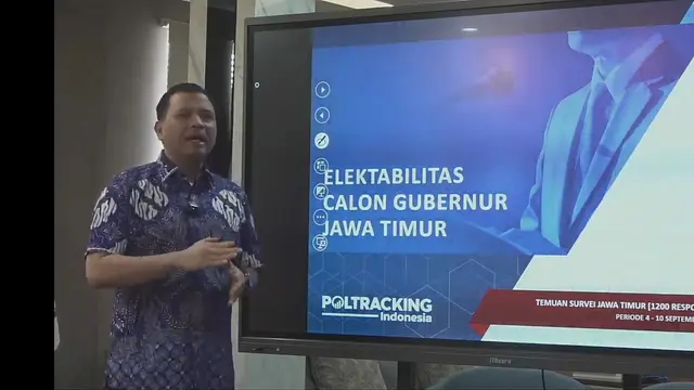 Survei Pilgub Jatim: ElektabilitasÂ Khofifah-Emil 57,3%, Risma-Gus Hans 22,7%, Luluk-Lukman 2,2% - Pemilu berita69.org